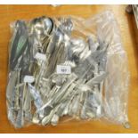 GOOD QUALITY 'OLD HALL' STAINLESS STEEL CUTLERY, TO INCLUDE KNIVES, FORKS, SPOONS, etc.