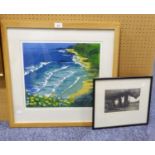 PAULINE MEADE LIMITED EDITION LITHOGRAPH CORNWALL AND D.M. TOMBLE (2)