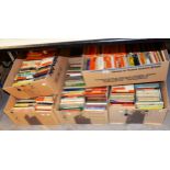 LARGE QUANTITY OF PAPERBACK BOOKS, MAINLY FICTION, VARIOUS AUTHORS, MANY CLASSIC NOVELS FROM THE