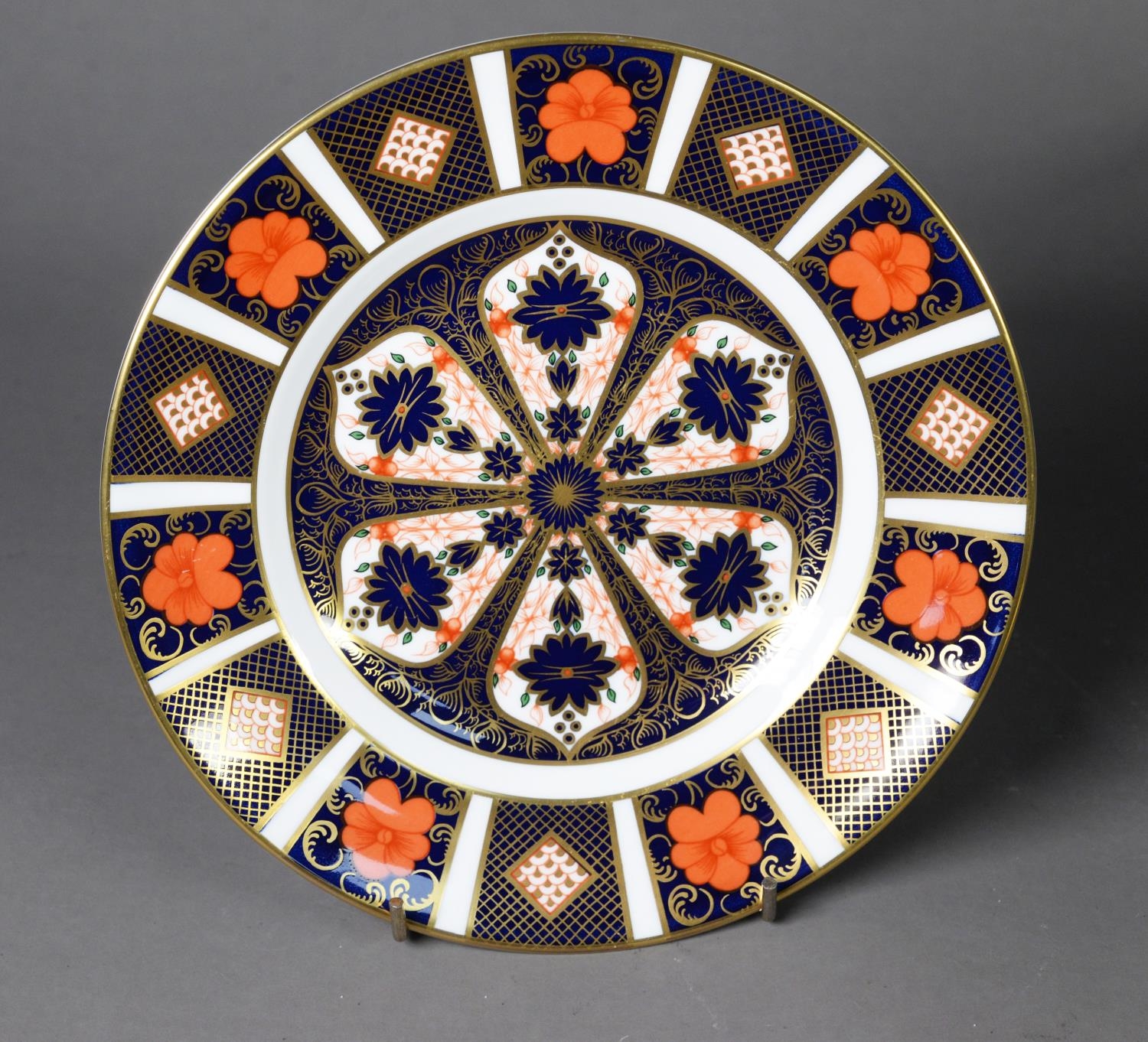 EARLY TWENTIETH CENTURY ROYAL CROWN DERBY 2451 PATTERN IMARI CHINA COFFEE CUP AND SAUCER, date - Image 2 of 4