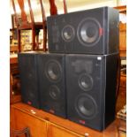 FOUR STUDIO POWER MC-150 FLOOR STANDING SPEAKERS