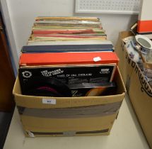 A SELECTION OF LP RECORDS AND SINGLES, TO INCLUDE; A BOXED SET 'GATEWAY TO CLASSICS', ANOTHER BOX