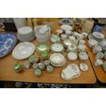 TWENTY TWO PIECES OF ROYAL WORCESTER ‘COUNTRY KITCHEN’ DINNER AND TEA WARES, including FOUR CUPS,