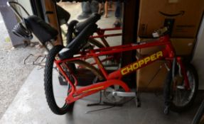 RALEIGH; RALEIGH MKII CHOPPER BIKE PROJECT (LACKING HANDLE BARS AND ONE WHEEL (A.F.)