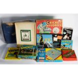 DIVERSE SELECTION OF BOARD GAMES mostly late 1960's/1970's TO INCLUDE 'MAGNETIC FOOTBALL' by Bell