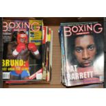 BOXING INTEREST. A large quantity of BOXING magazines, to include BOXING INTERNATIONAL,