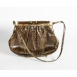 LADY'S SNAKESKIN HANDBAG