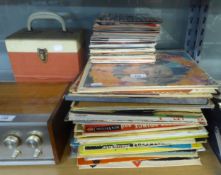A QUANTITY OF LP RECORDS TO INCLUDE; ISRAEL SINGS, PAVAROTTI, OLIVER, SOUND OF MUSIC, EVITA, SOUTH