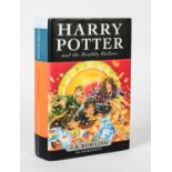 FIRST EDITION: Harry Potter and the Deathly Hallows by J.K. Rowling 1st edition 2007, complete