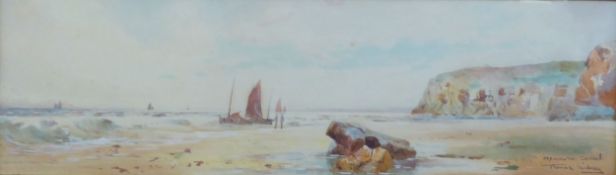 THOMAS SIDNEY (EARLY TWENTIETH CENTURY) WATERCOLOUR ‘Redruth, Cornwall’ Signed and tilted 5 ¾” x