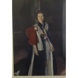 AFTER NORMAN HEPPLE COLOUR PRINT, printed for the Royal Air Force College, Cranwell ‘Her Majesty,