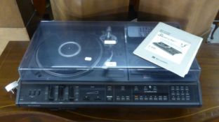 A SHARP AUTOMATIC STEREO MUSIC CENTER SG-500E