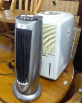 CARLTON ELECTRIC DEHUMIDIFIER AND AN ELECTRIC CONVECTOR HEATER (2)