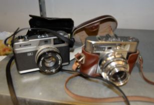 VOIGHTLANDER ‘VITOMATIC II’ 35MM ROLL FILM CAMERA, IN CASE, CIRCA 1963 (WITH ORIGINAL RECEIPT) AND A