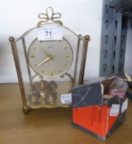 SCHATZ ANNIVERSARY CLOCK AND A BANG AND OLUFSEN PICK-UP MMC 20 S-R (A.F.) (2)