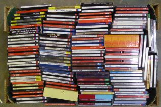 CLASSICAL CDS- A quantity of classical music recordings, OPERA, ORCHESTRAL etc, labels to include