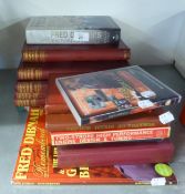 13 BOOKS AND 1 DVD, FRED DIBNAH BOOKS AND DVD ALSO VOLS 1-5 OF MODERN ENGINES AND POWER
