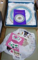 BOXED SPODE (1971) PORCELAIN LIMITED EDITION PLATE TO COMMEMORATE 2500 YEARS of PERSIAN MONARCHY,
