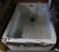 A BELFAST SINK, 24" X 18"