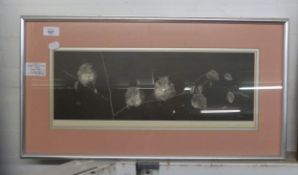 WILLIAM GELDART LIMITED EDITION PRINT ‘THREE FLEDGLINGS’ SIGNED AND NUMBERED 182/650 IN PENCIL