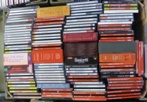 CLASSICAL CDS- A quantity of classical music recordings, OPERA, ORCHESTRAL etc, labels to include