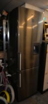 SAMSUNG UPRIGHT FRIDGE FREEZER WITH DRINKS DISPENSER