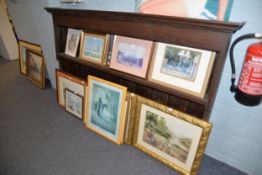 A SELECTION OF COLOUR PRINTS, VARIOUS SUBJECTS MOSTLY FRAMED
