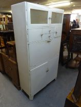 A 1960's FORTRESS KITCHEN CABINET