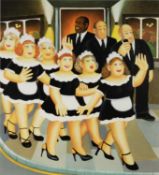 BERYL COOK (1926-2008) ARTIST SIGNED LIMITED EDITION COLOUR PRINT ‘Girl’s Night Out’ (223/350) no
