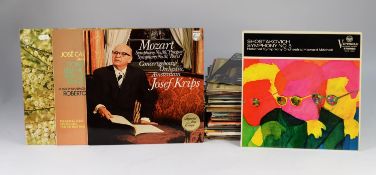 CLASSICAL VINYL RECORDS. Prokofiev - Romeo and Juliet, Philips SAL 3463. Karajan- Holst, Planets,