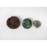 ROMAN COINS: Lucius Verus 161-169 AD bronze/copper alloy Sestertius, obv. L VERVS AVG ARM PARTH