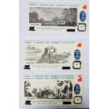 BLACK SHEEP COMPANY, four Welsh Castle Series banknotes of varying denomination, including 2 x ten