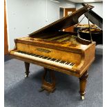 COLLARD & COLLARD GRAND PIANOFORTE, on three octagonally panelled supports, numbered 89555