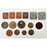 BRITISH & COLONIAL: A group of mainly British, colonial or protectorate coinage and tokens including