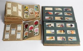 'CIGARETTE PICTURE' CIGARETTE CARD ALBUM, with part sets of Wills cards - English Period Costume;