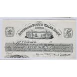 BANKNOTES: North & South Wales Bank (1836-1908) Porthmadoc Proof £5 note, no serial number, dated