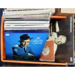 A small quantity of VINYL RECORD albums by and including FRANK SINATRA, to include A Man and His