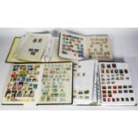 STAMPS, ALL-WORLD COLLECTION TO 12 ALBUMS/BINDERS