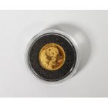 GOLD COINS: 2004 fine gold 20 yuan 'The Panda' Royal Mint con from the Fine Gold Miniatures