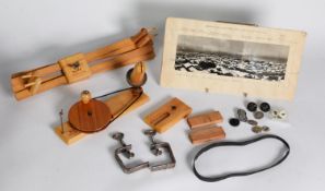 STANIFORTH, SHEFFIELD, 'HUBBY' PATENT 'SEVER QUICK' WOODEN TOOL, in associated box; 1945 black and