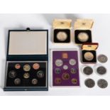 UNITED KINGDOM ROYAL MINT 1970 PROOF COIN SET OF 8 PRE-DECIMAL COINS, half penny to half crown, in
