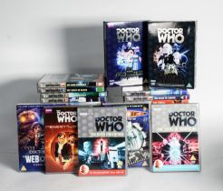 TWENTY SIX 'DOCTOR WHO' DVD's featuring the first two Doctors William Hartnell and Patrick