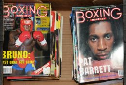BOXING INTEREST. A large quantity of BOXING magazines, to include BOXING INTERNATIONAL,