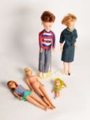 MATTEL TWIGGY AND SKIPPER BARBIE DOLLS and a quantity of RELATED COSTUME AND ACCESSORIES for each;