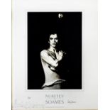 SALLY SOAMES (Br. 1937–2019) 'Nureyev by Soames', 1978, number 16 from a later printed edition of