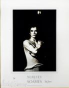 SALLY SOAMES (Br. 1937–2019) 'Nureyev by Soames', 1978, number 16 from a later printed edition of