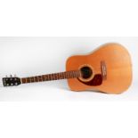 SIMON & PATRICK LUTHIER S&P 6 CEDAR LEFT-HANDED ACOUSTIC GUITAR, supplied with black plush lined