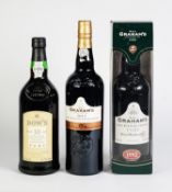 THREE MODERN BOTTLES OF PORT, comprising: DOW’S 10 YEAR OLD, bottled in 1997, GRAHAM’S LATE