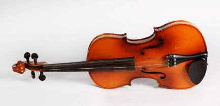 MODERN CHINESE ‘BLESSING’ No. 6 VIOLIN, with name of previous owner written an pen to the side of