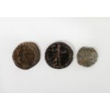 ROMAN COINS: Licinius I 308-324 AD AE Follis, Heraclea Mint, obv. IMP C VAL LICIN LICINIVS PF AVG,